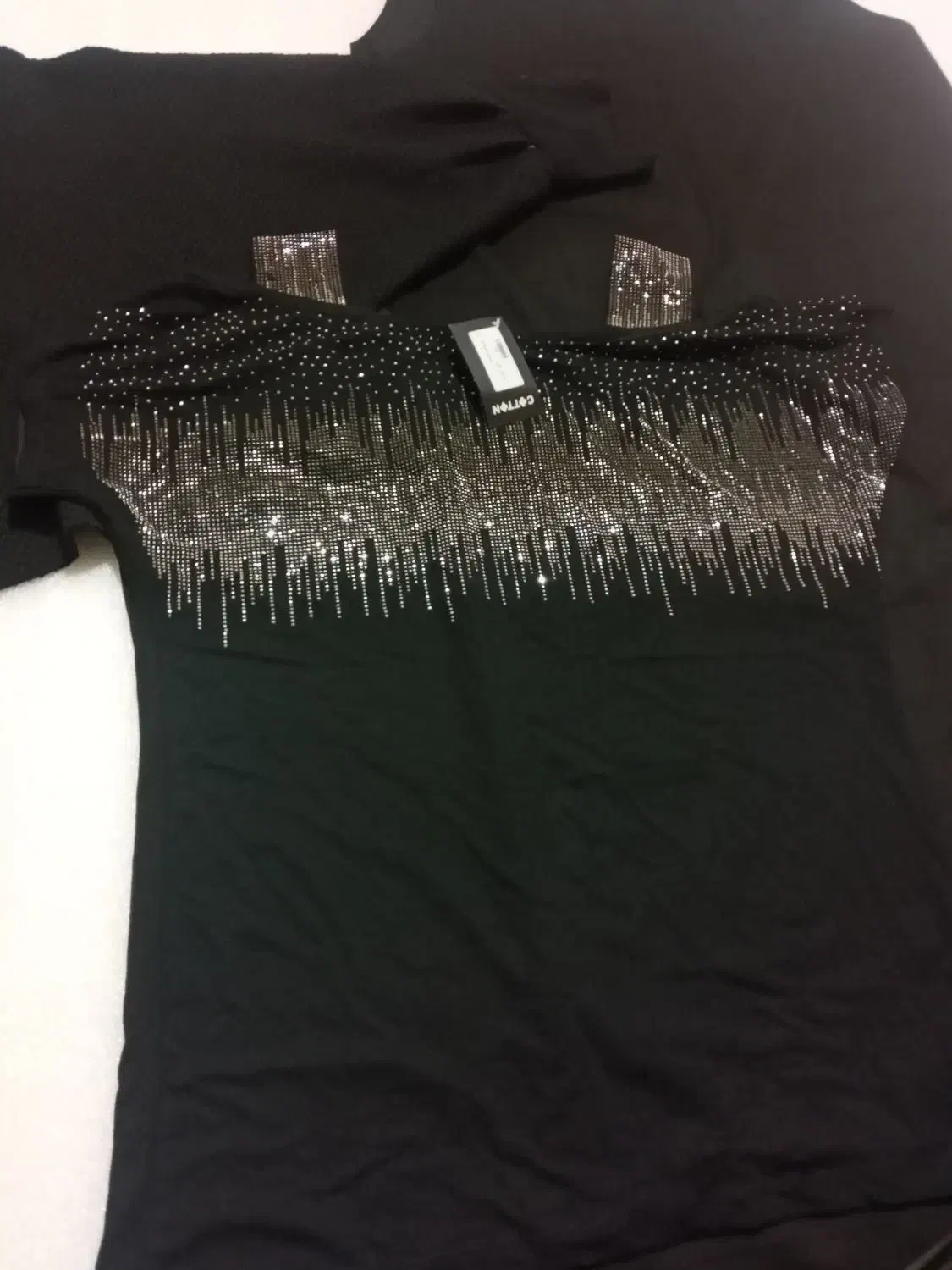 لباس نگین سنگ دوزی شده|لباس|رشت, منظریه|دیوار