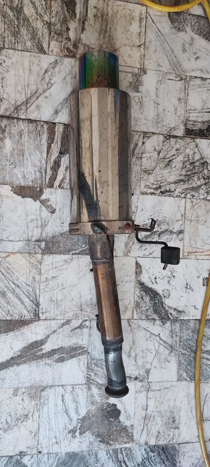 منبع اگزوز اسپرت تمام استیل|قطعات یدکی و لوازم جانبی|رباط‌کریم, رباط‌کریم|دیوار