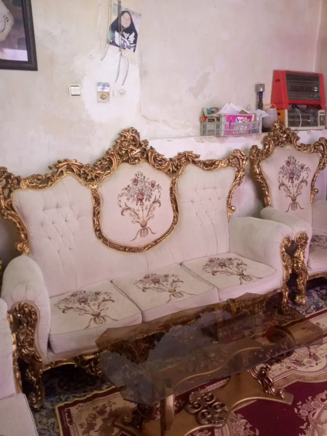 مبل  در حد نو|مبلمان خانگی و میز عسلی|نوده انقلاب, |دیوار