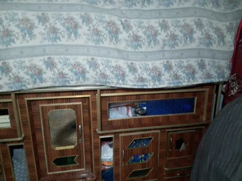 کمد بوفی حالت کمد ترکمنی|تخت و سرویس خواب|گنبد کاووس, |دیوار