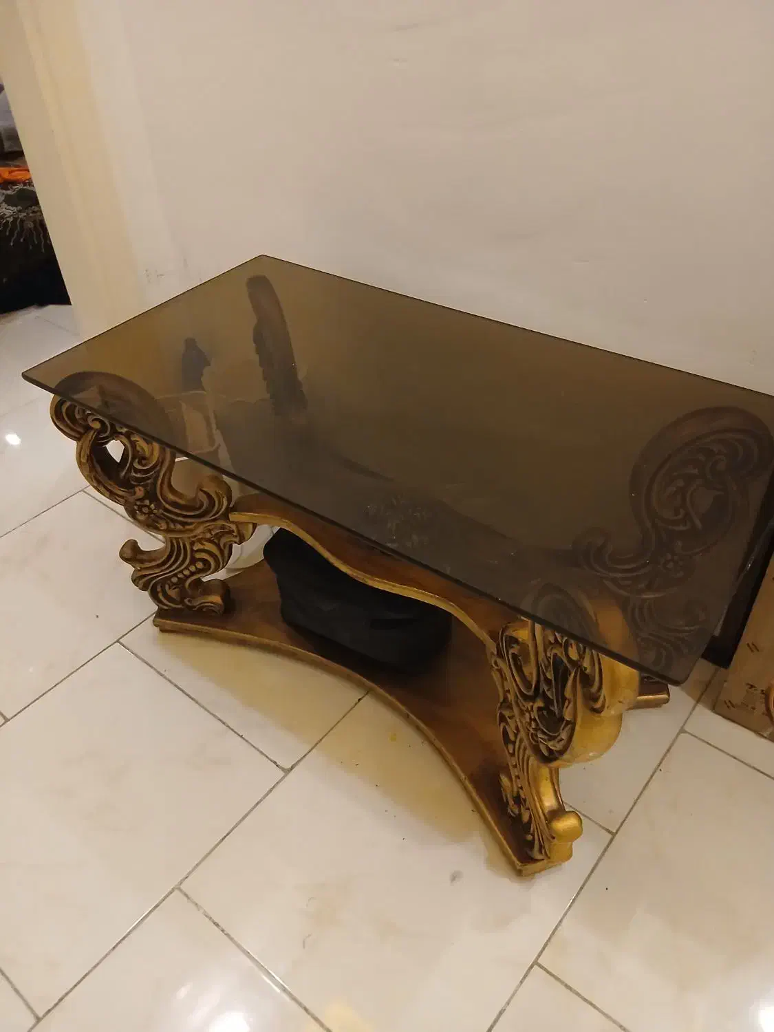 میز جلوی مبل شیشه ایی|مبلمان خانگی و میز عسلی|پردیس, فاز ۱۱|دیوار