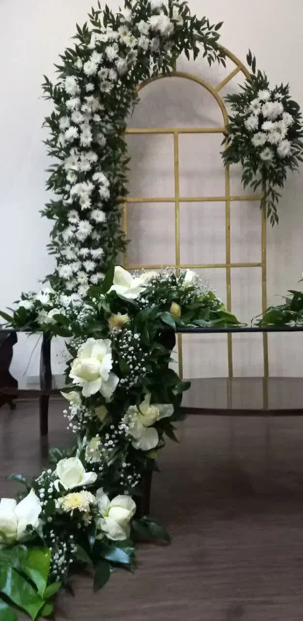 گل ارایی مراسمات تولد عروسی عقد جشن و..|صنایع دستی و سایر لوازم تزئینی|قم, باغ شریفی|دیوار