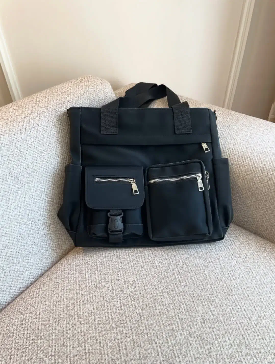 کیف دانشجویی کد ۳۵۵۷|کیف، کفش، کمربند|قم, نیروگاه|دیوار