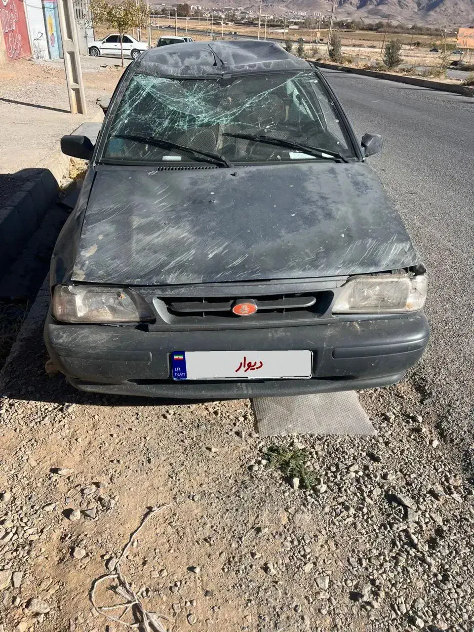 پراید 89 تصادفی|خودرو سواری و وانت|ارسنجان, |دیوار