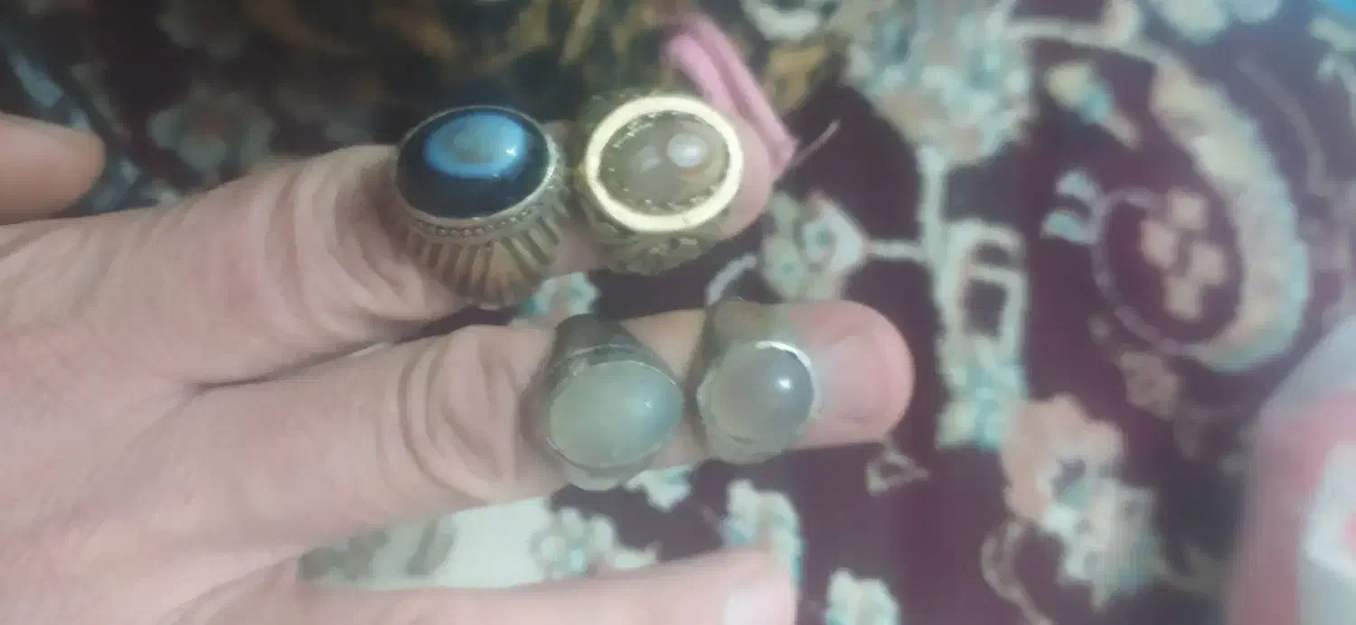 انگشترها برای معاوضه با انگشتر عکس بفرستید|کلکسیون اشیاء عتیقه|کرمانشاه, |دیوار