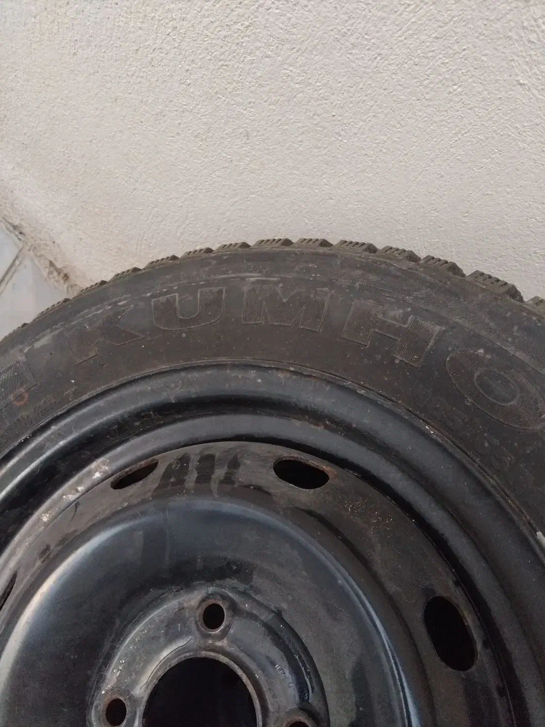 لاستیک یخ شکن کوموهو سایز ۱۴ و۱۳ درحد نو|حراج|اردبیل, |دیوار