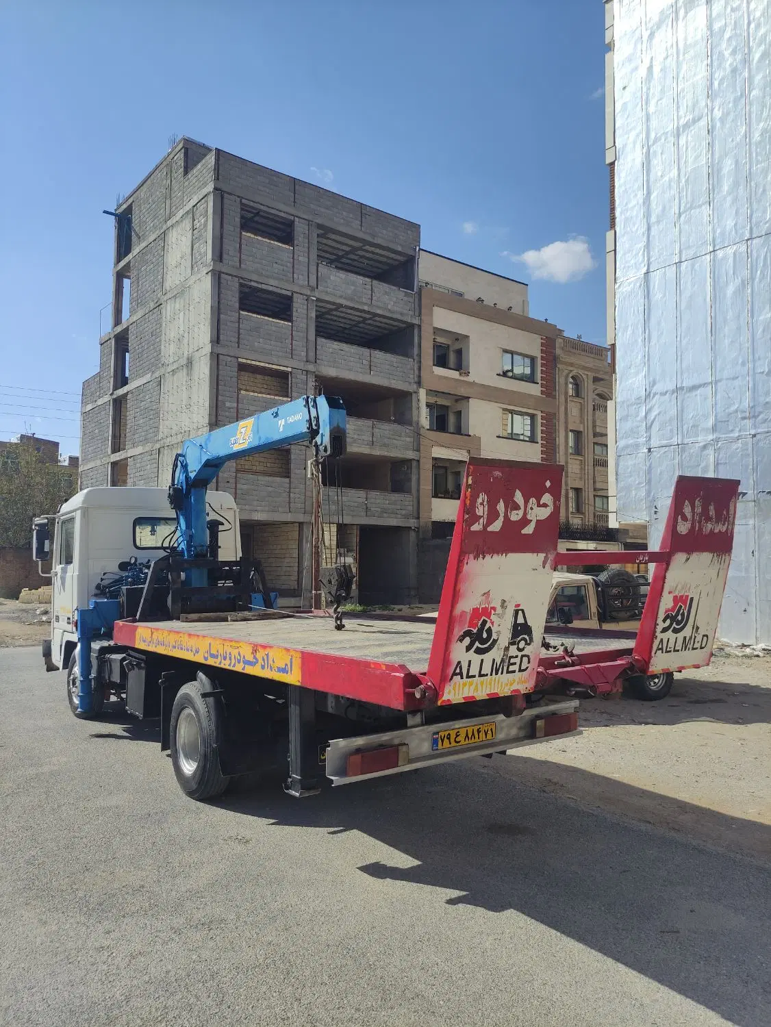 جرثقیل خودروبر بادسان|خودرو سنگین|تهران, شهید رجایی|دیوار