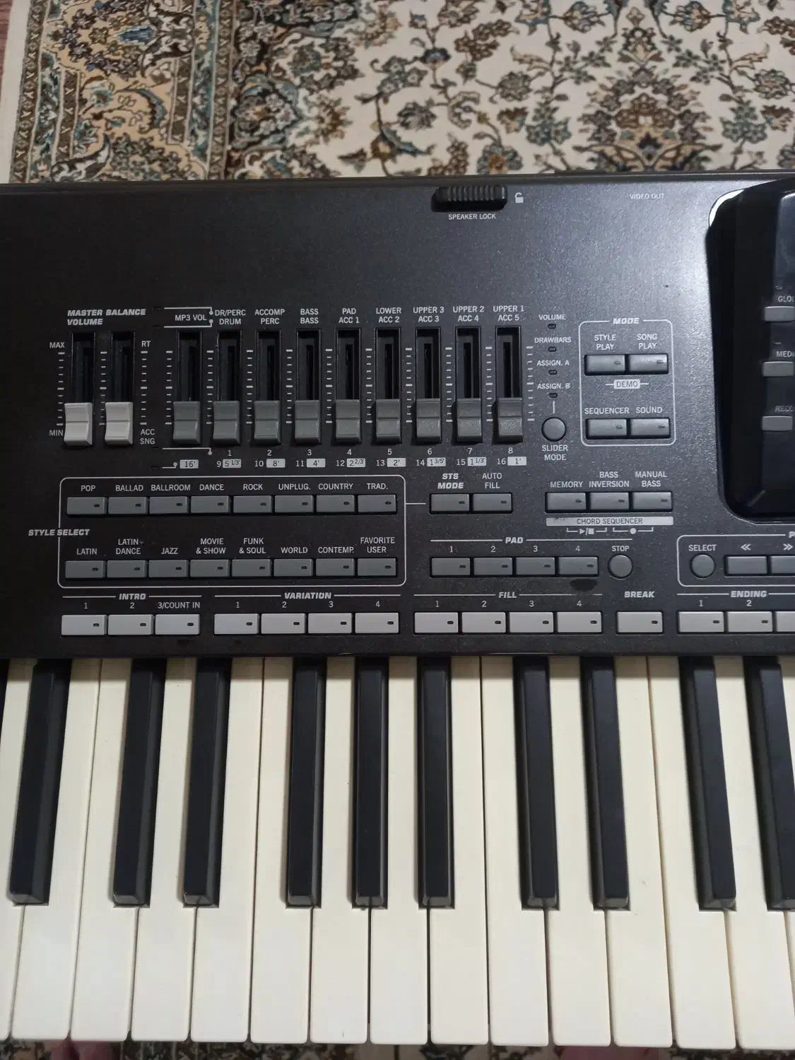 PA3X 76k|پیانو، کیبورد، آکاردئون|اردبیل, |دیوار