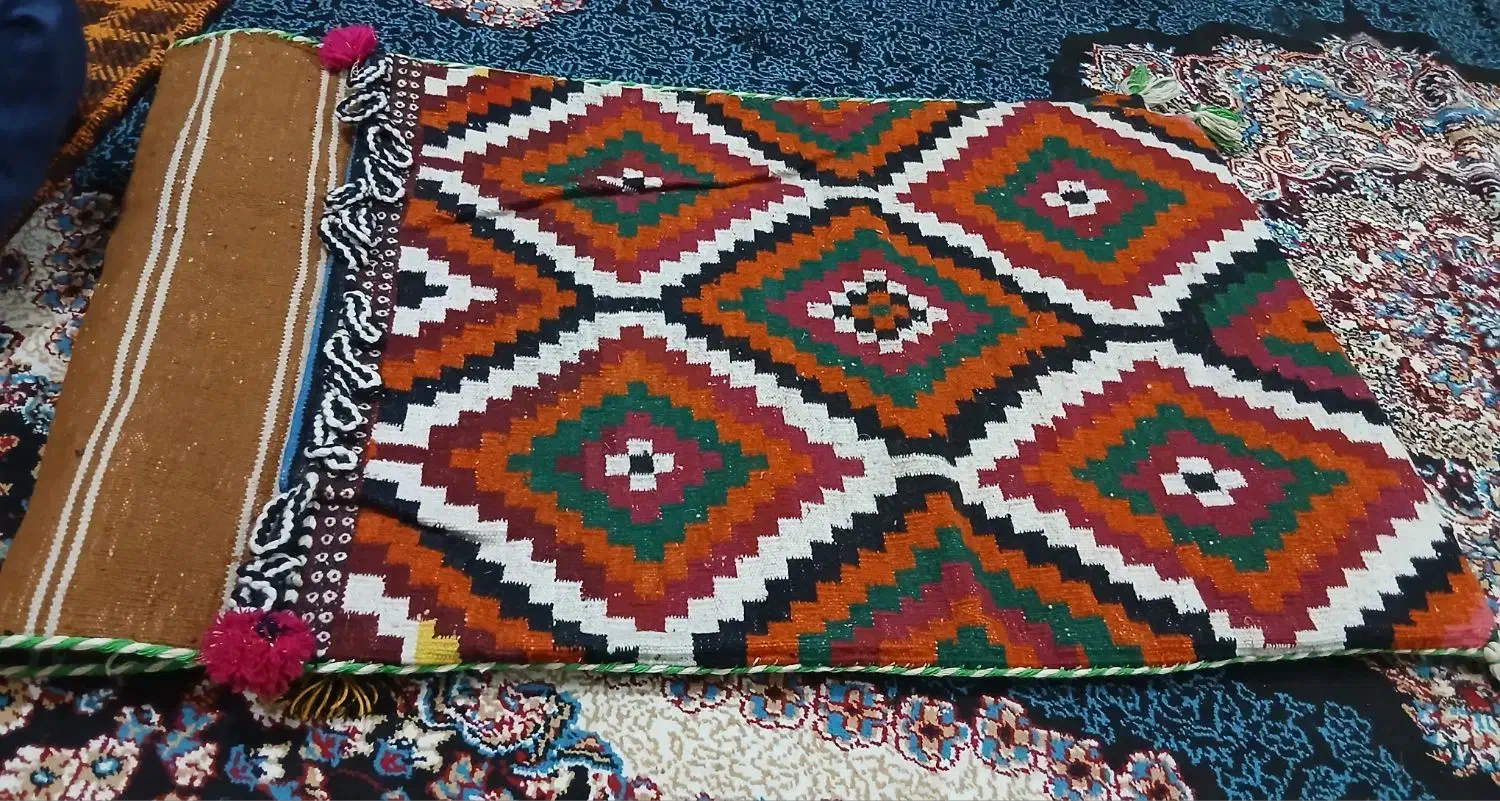 خورجین مال شتر|گلیم، جاجیم، گبه|اهواز, ملاشیه|دیوار