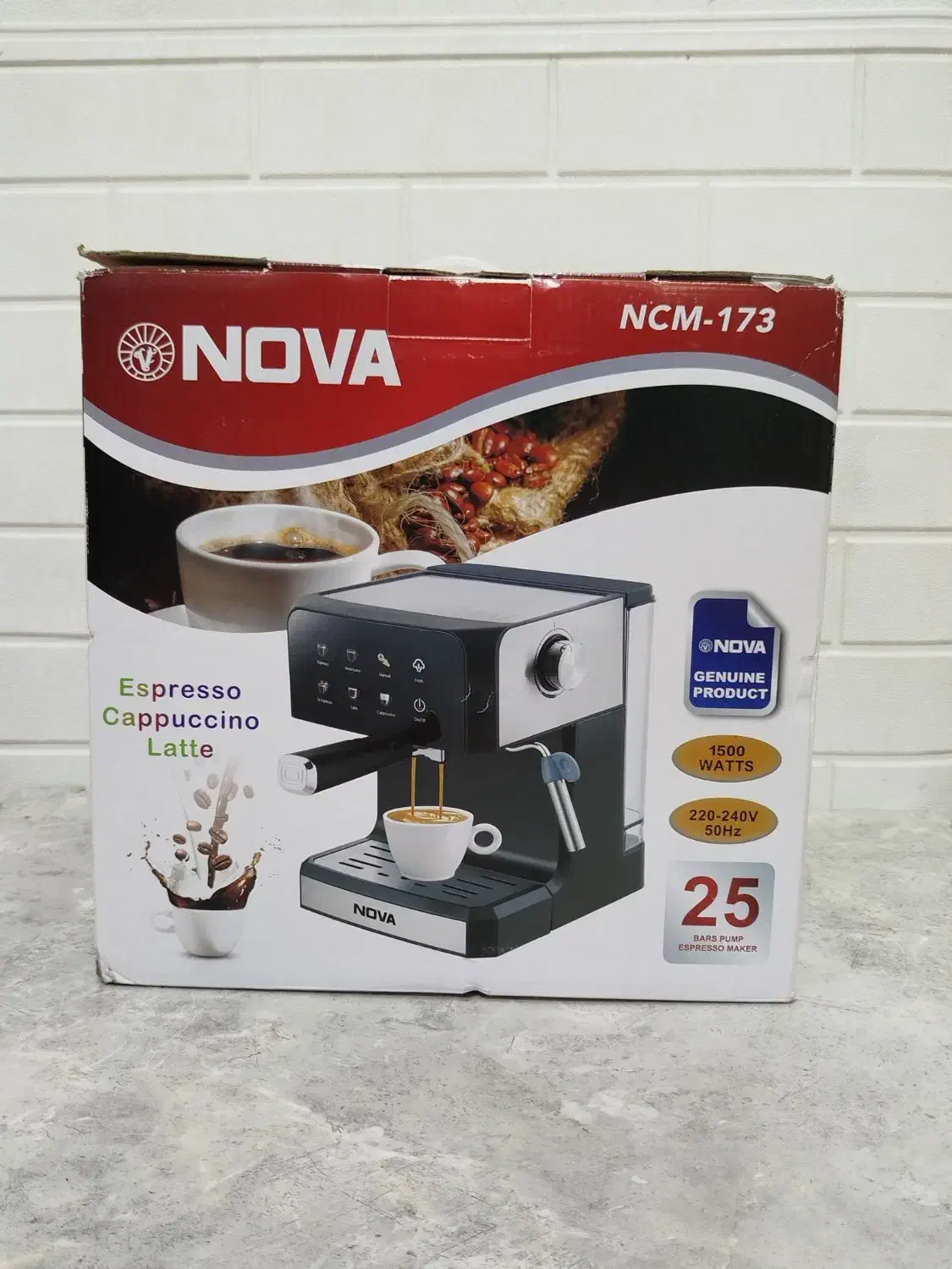 اسپرسوساز نوا ۱۷۳ لمسی / قهوه ساز اسپرسو ساز اصل|سماور، چایساز، قهوهساز|تهران, افسریه شمالی|دیوار