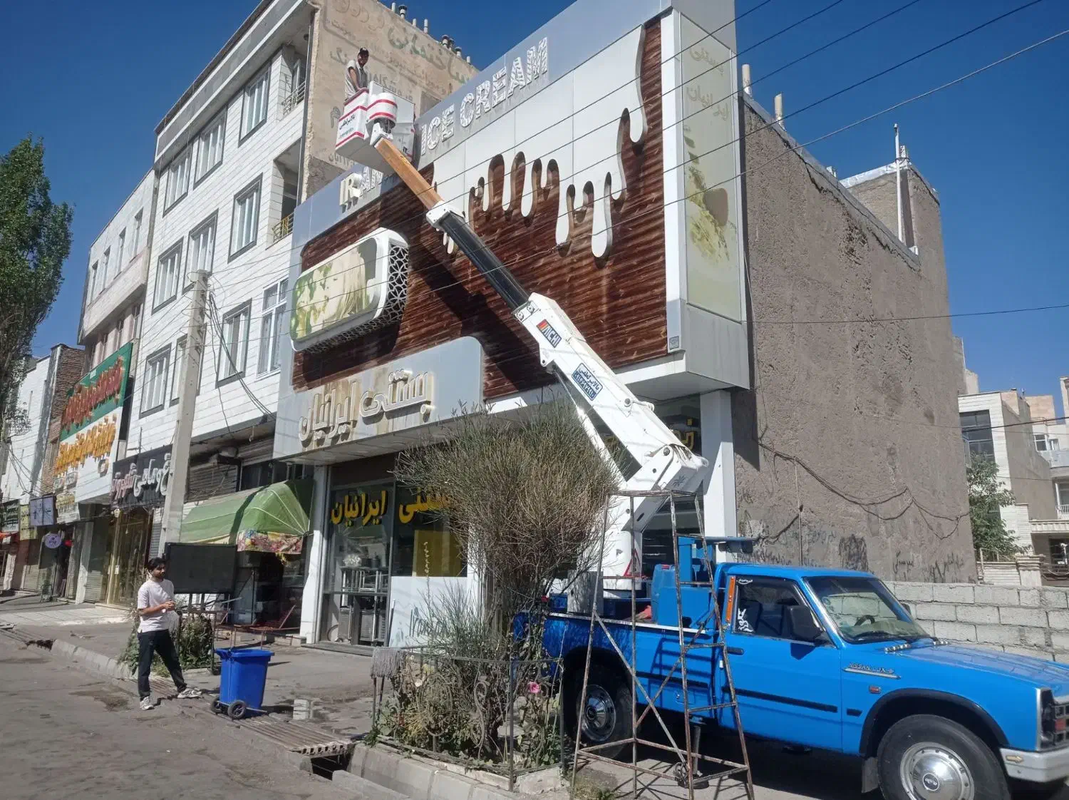 اجاره بالابر نیسانی ۱۲ متری لطفی|خدمات حمل و نقل|اردبیل, |دیوار