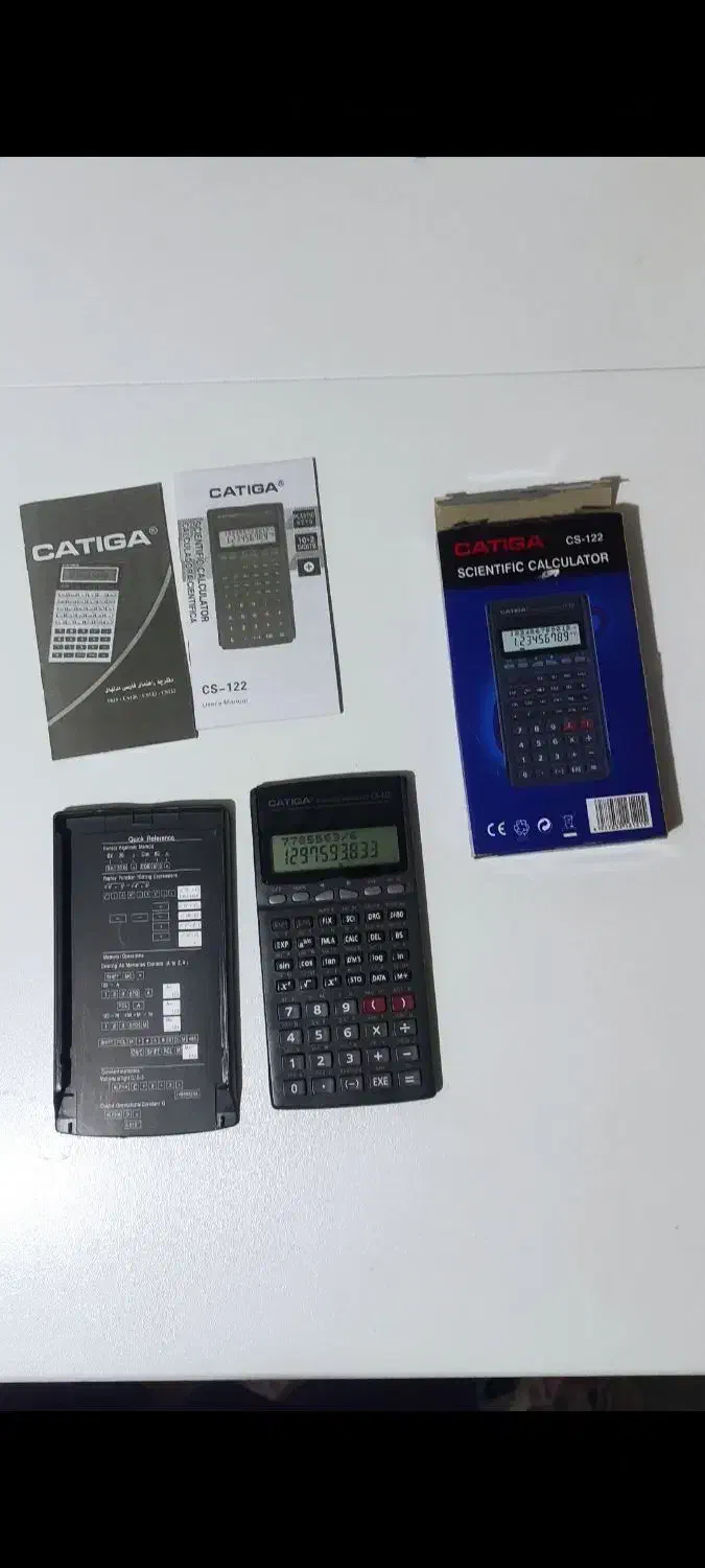 ماشین حساب مهندسی کاتیگا cs-122|لوازم التحریر|رشت, شهرک شهید رجایی|دیوار