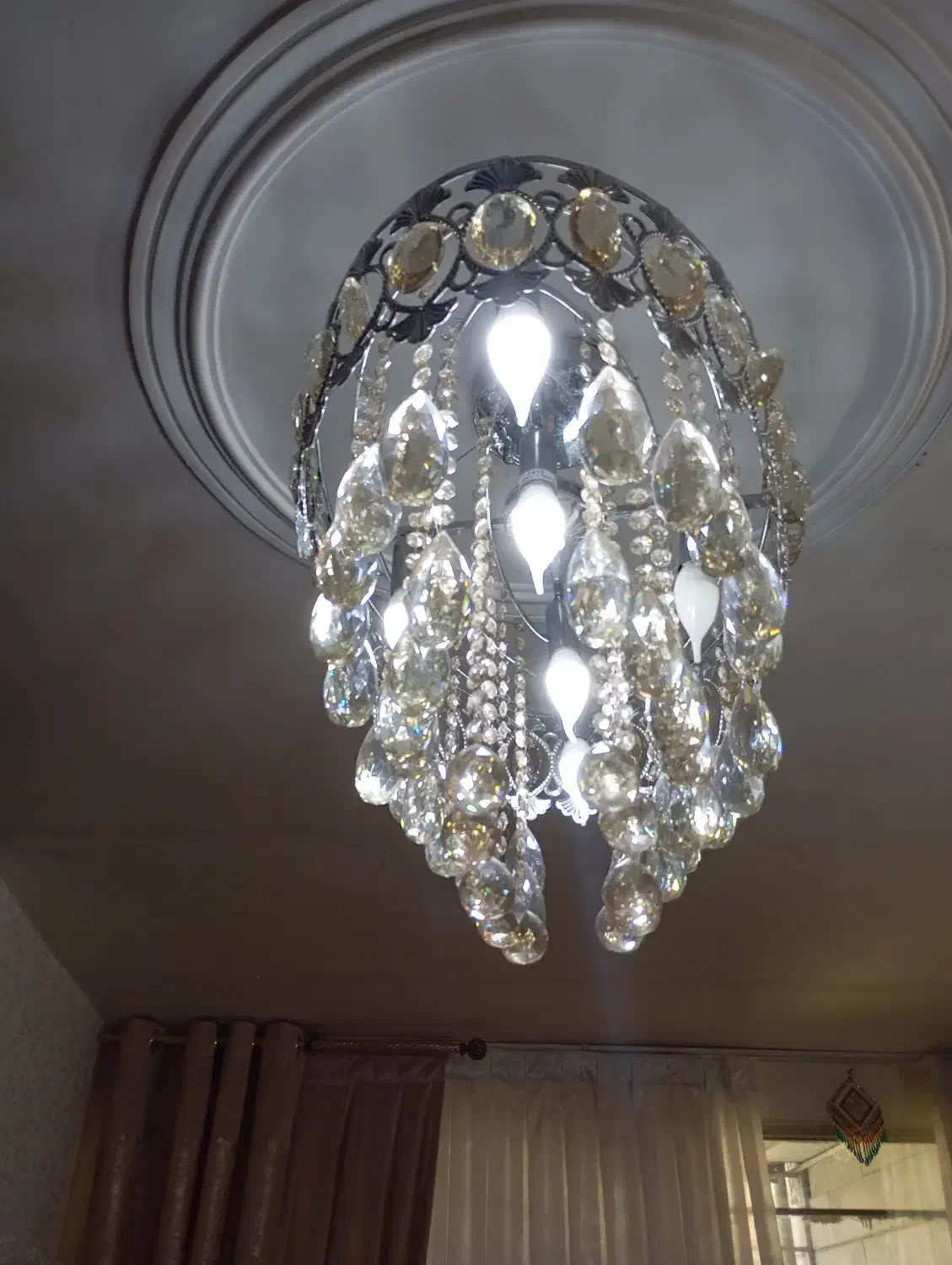 لوستر|لوستر و چراغ آویز|چهارباغ, |دیوار