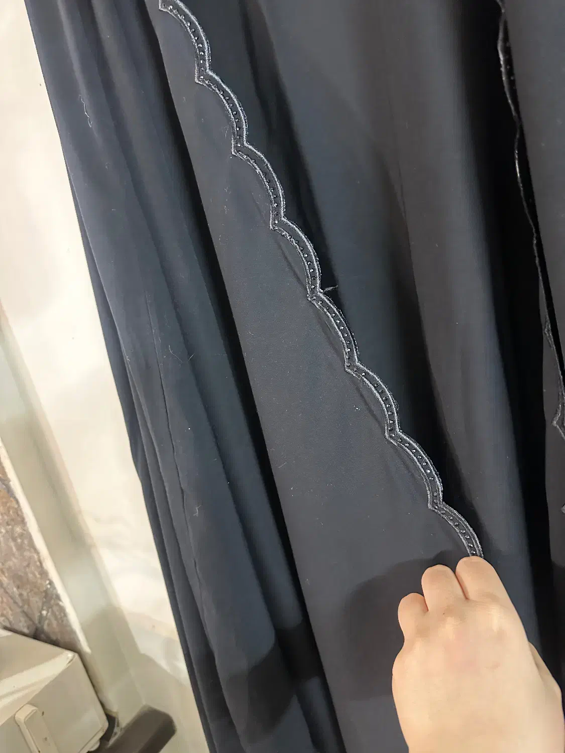 چادر عربی گلدوزی|لباس|لواسان, |دیوار