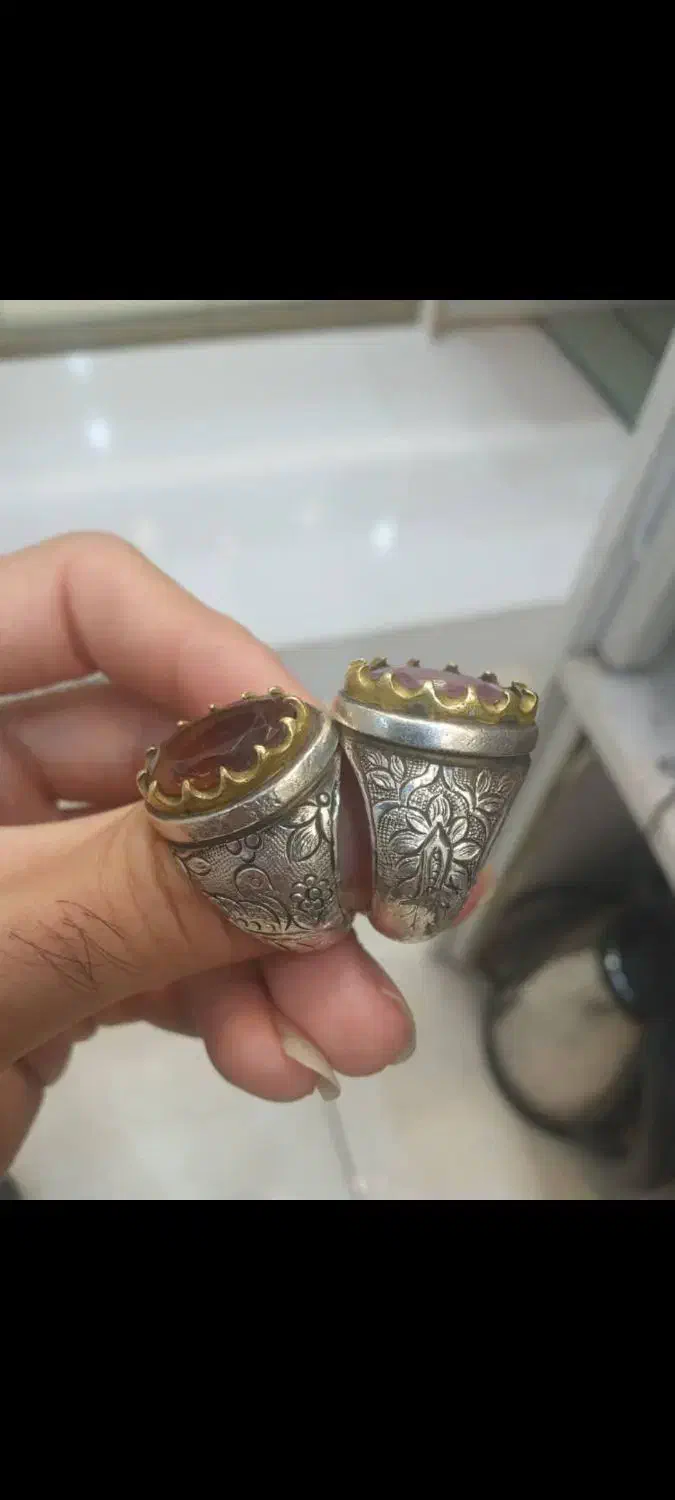انگشتر نقره دست ساز 6عدد|جواهرات|بوشهر, |دیوار