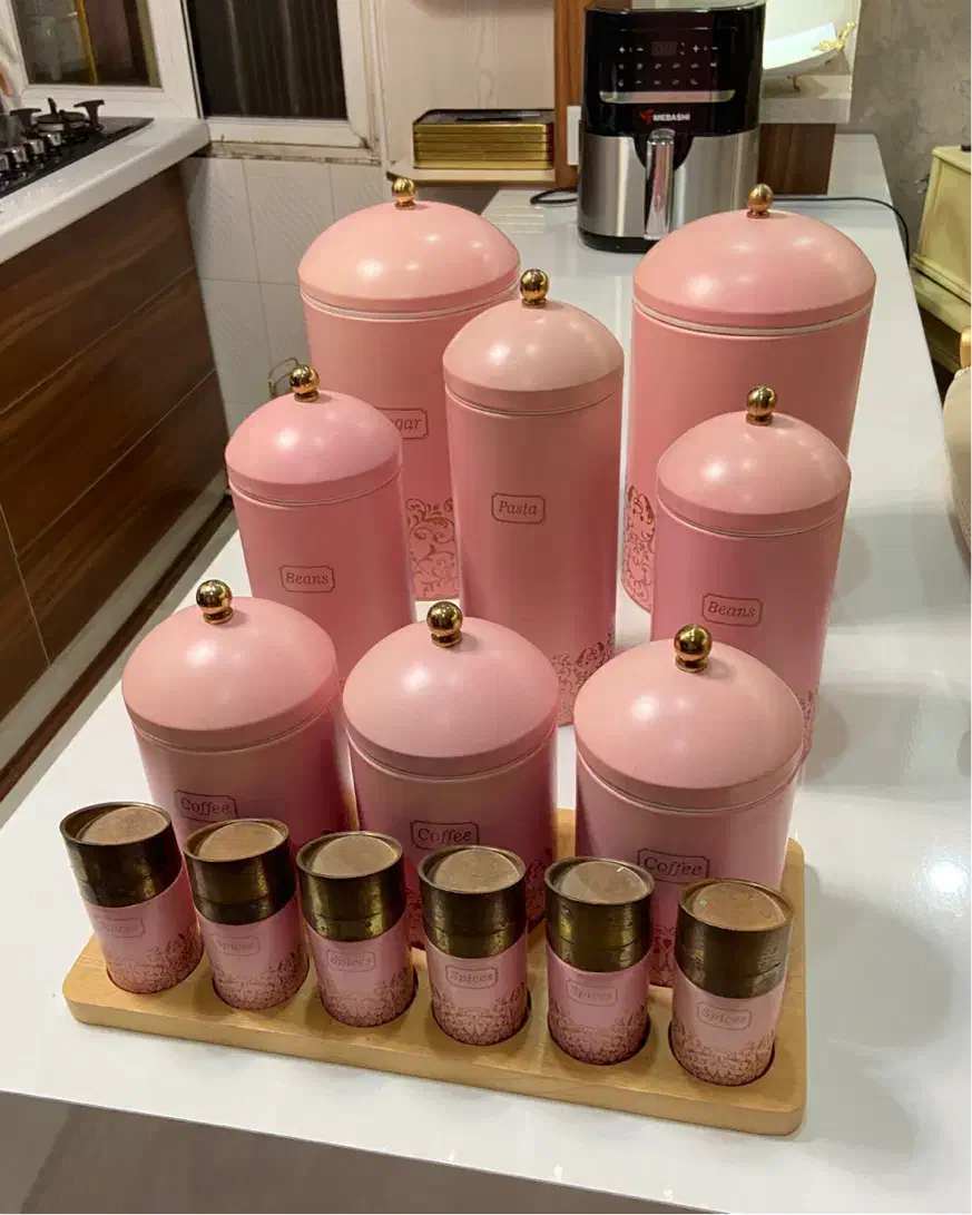 سرویس ۱۴ پارچه ی آشپزخانه|ظروف نگهدارنده، پلاستیکی، یک‌بارمصرف|رشت, سعدی (تختی)|دیوار