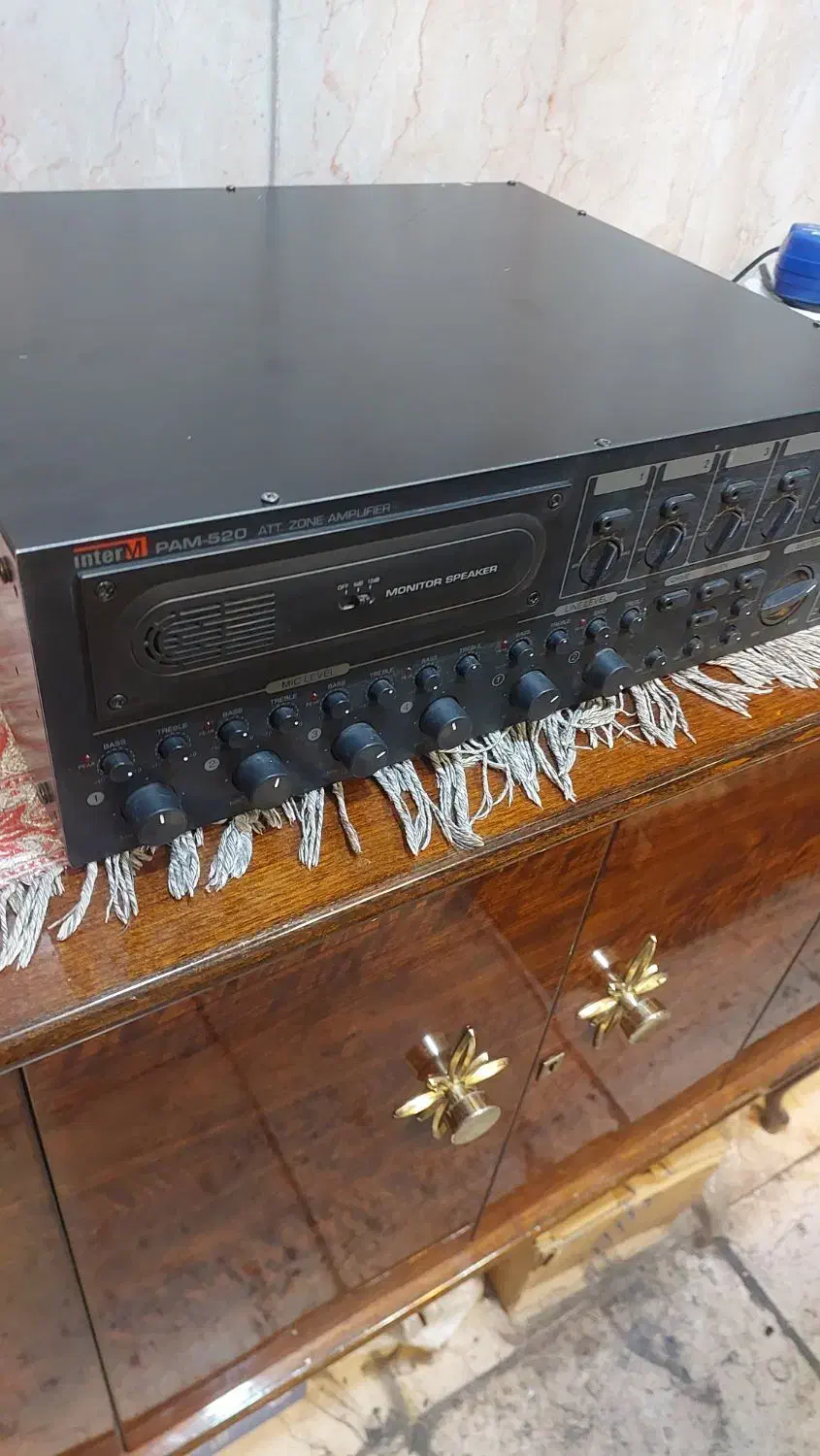 آمپلی حرفه ای اینترم INTERM|سیستم صوتی خانگی|تهران, جوادیه|دیوار