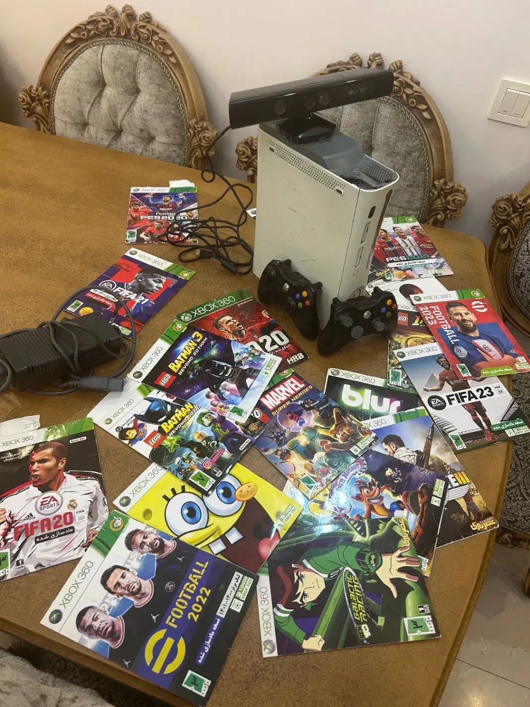 Xbox 360 ایکس باکس به همراه کینکت|کنسول، بازی ویدئویی و آنلاین|تهران, نارمک|دیوار