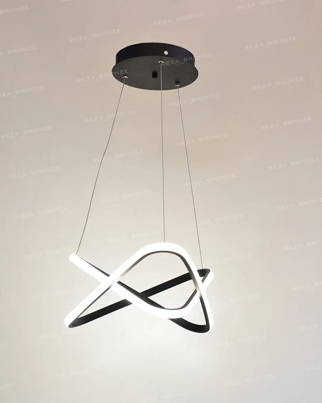 آویز لوستر مدرن ستاره مثلثی آشپزخانه و اتاق خواب|لوستر و چراغ آویز|تبریز, |دیوار