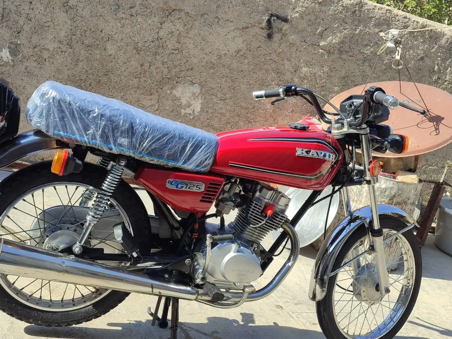 موتور مزایده کویر ۱۲۵|موتورسیکلت|داراب, |دیوار