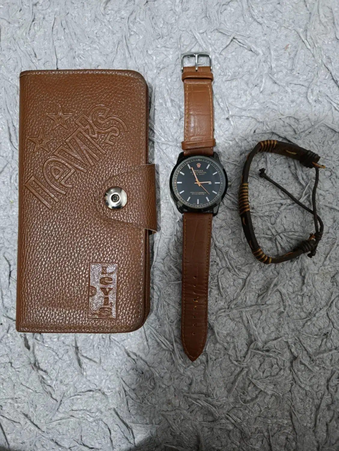 ساعت و دستبند رولکس و کیف پول چرم|ساعت|رشت, پسیخان|دیوار