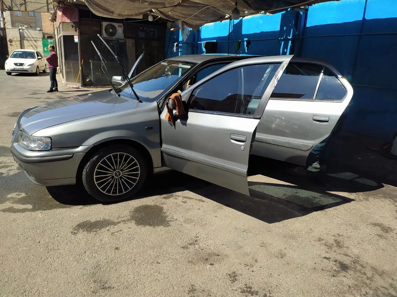 سمند85.خاکستری متالیک|خودرو سواری و وانت|بهارستان, |دیوار