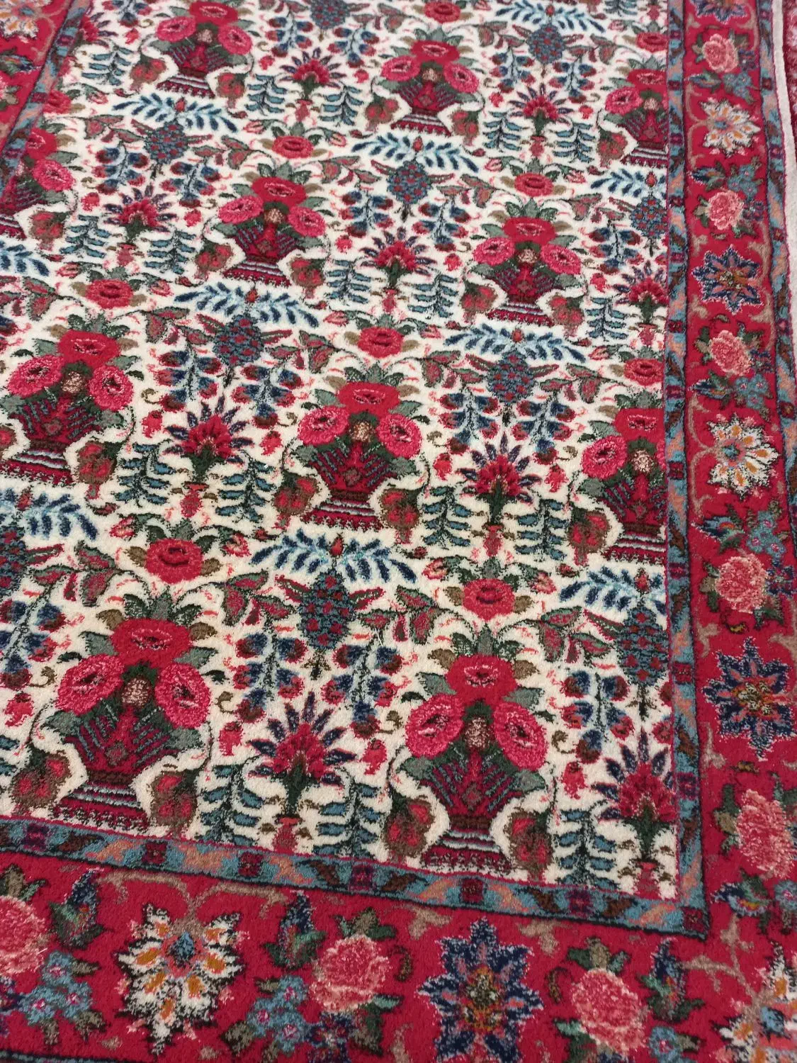 دستبافت ذرع نیم|فرش|پیشوا, |دیوار