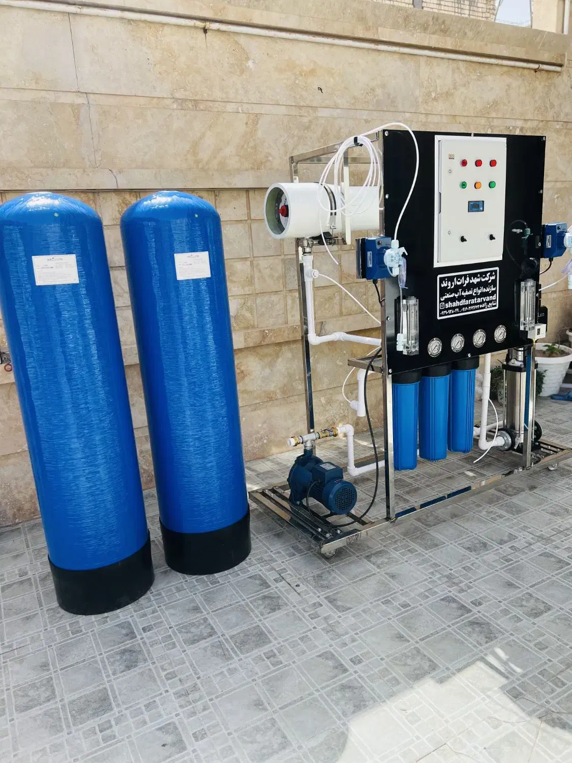 تصفیه آب ۲۵ متر مکعب|آب‌سردکن و تصفیه آب|اهواز, بهارستان|دیوار