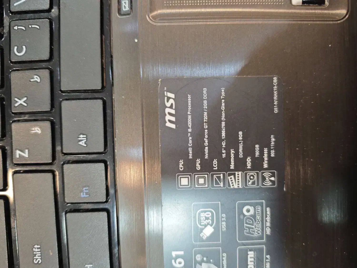 msi cx61|رایانه همراه|کرج, گوهردشت|دیوار