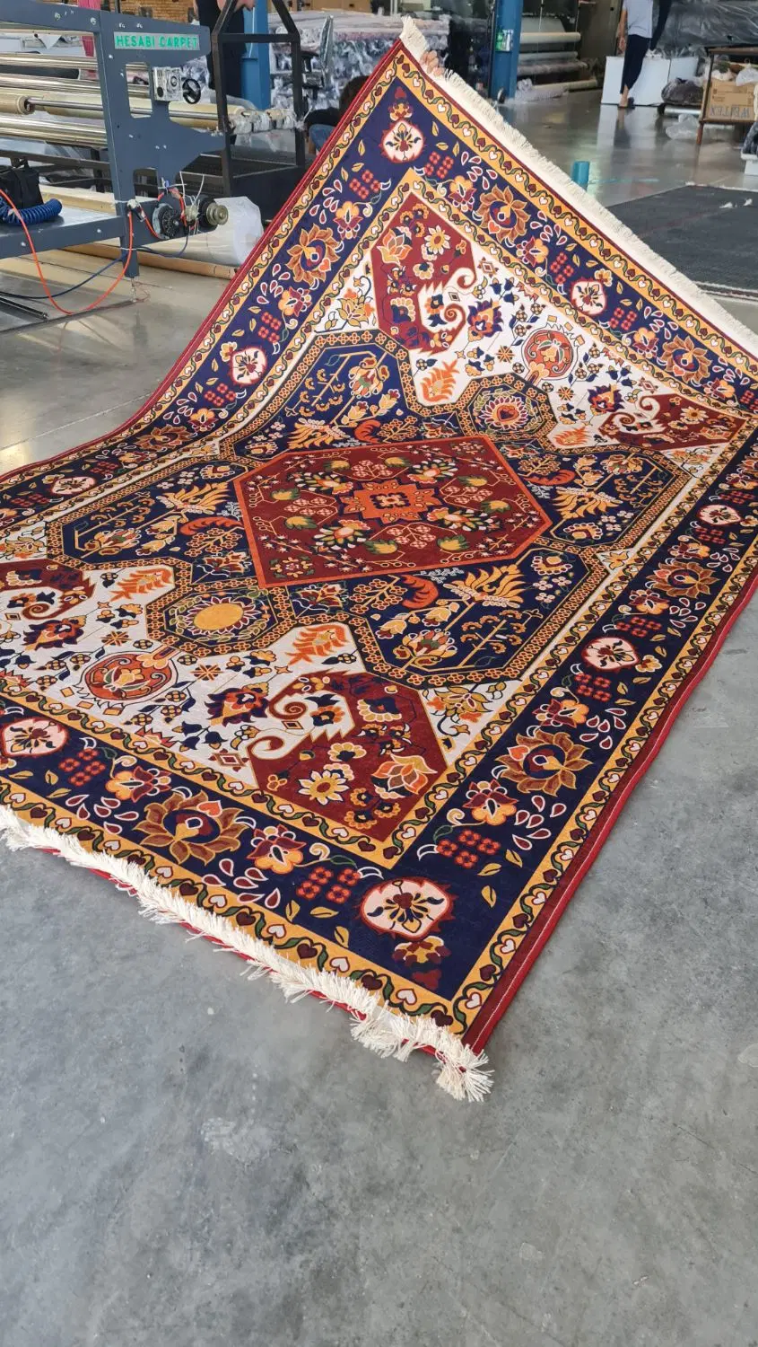 فرش چاپی(فرشینه) مخمل شانل اصل بهترین کیفیت|فرش|شیراز, هفت تنان|دیوار
