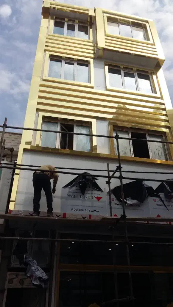 عرضه انواع ورق کامپوزیت الومینیومی|خدمات پیشه و مهارت|ری, بازار آهن|دیوار