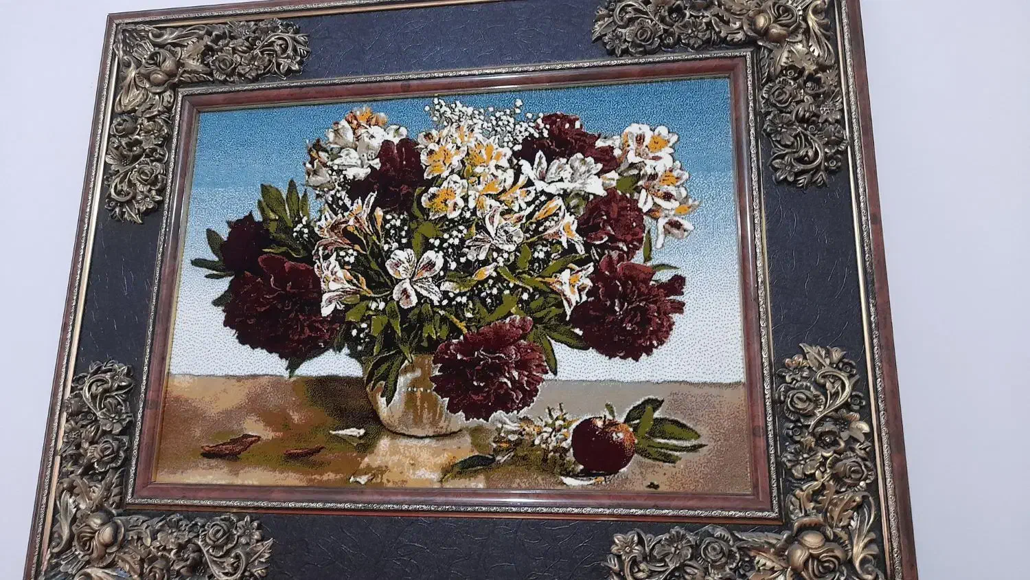 تابلوفرش|تابلو فرش|بوئین زهرا, |دیوار