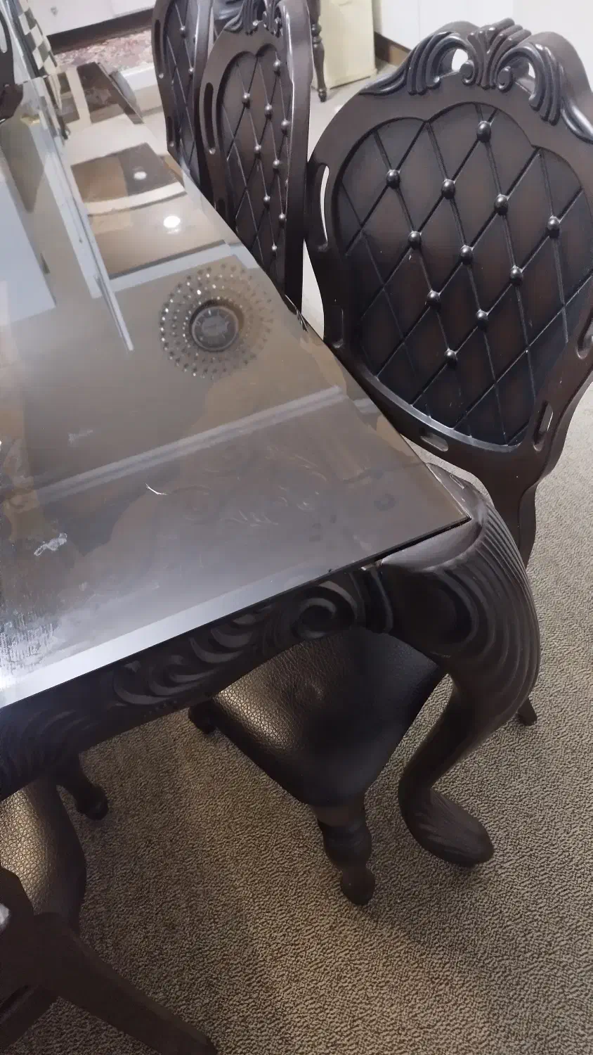 ناهارخوری ۸ نفره|میز و صندلی غذاخوری|قم, هنرستان|دیوار