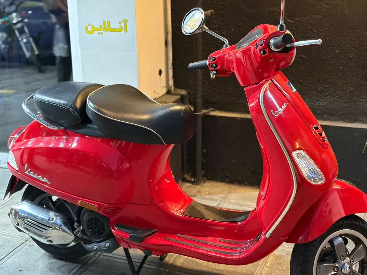 وسپا vxl|موتورسیکلت|تهران, درختی|دیوار