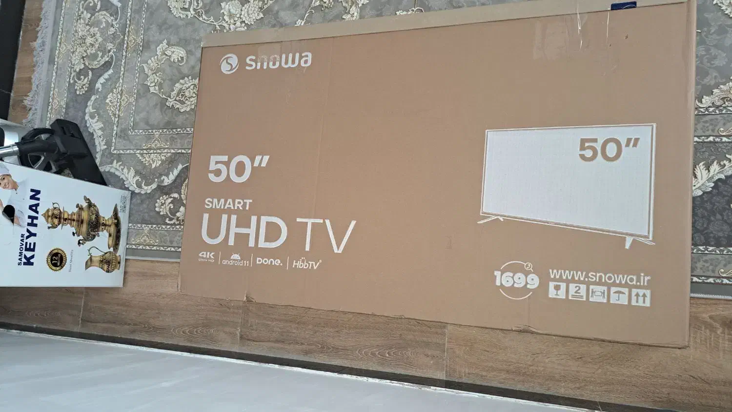 تلوزیون ۵۰ اینچ مارک اسنوا|تلویزیون و پروژکتور|قروه, |دیوار