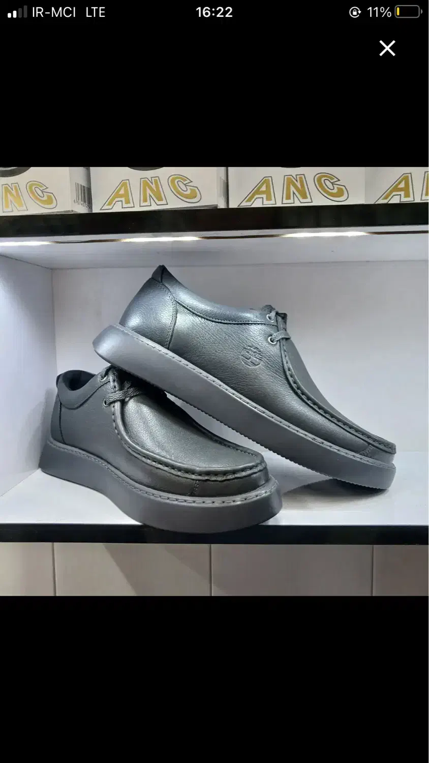 کفش کادیلاکی اصل رنگ طوسی|کیف، کفش، کمربند|شیراز, باهنر|دیوار