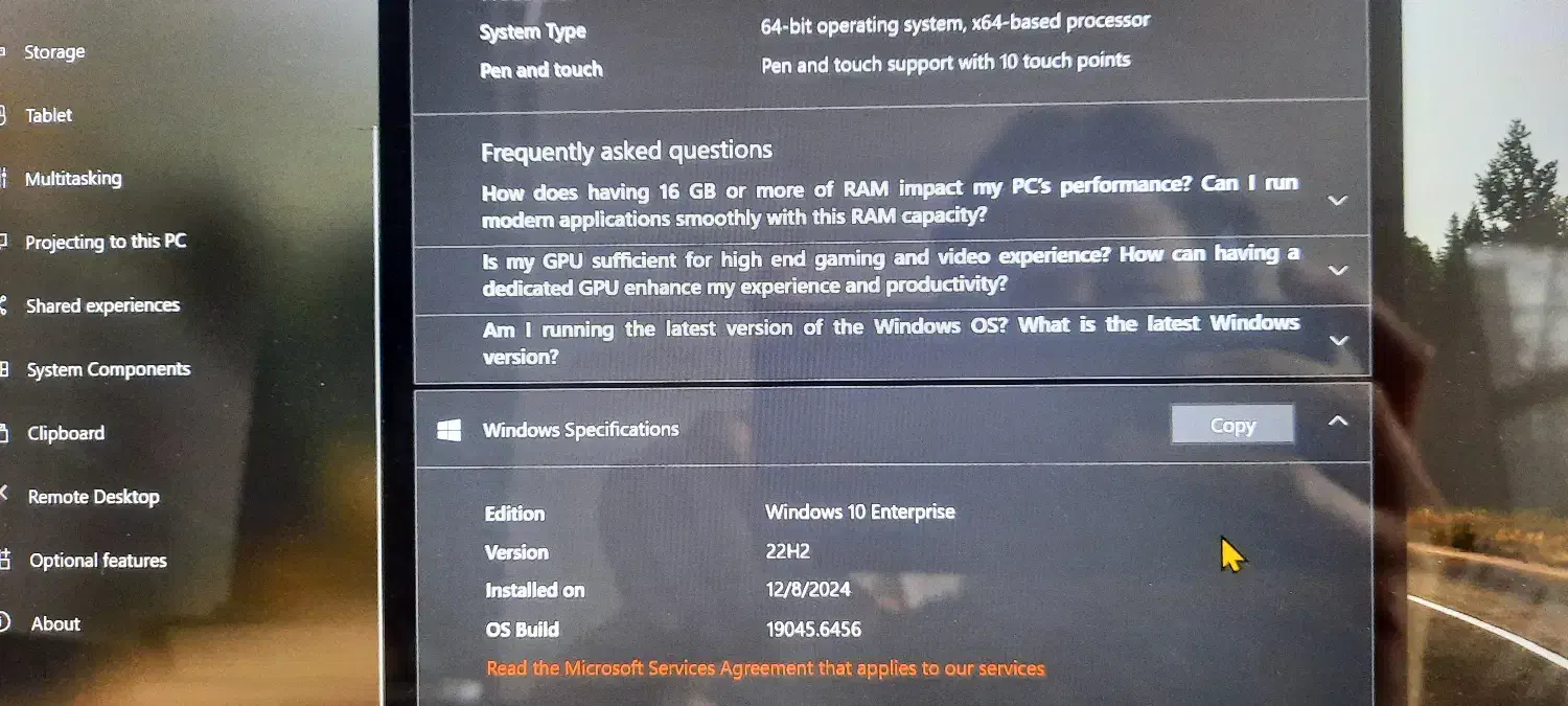 لب تاب سرفیس نسل ۱۰ ،i7 کارکرده|رایانه همراه|اصفهان, سرچشمه|دیوار