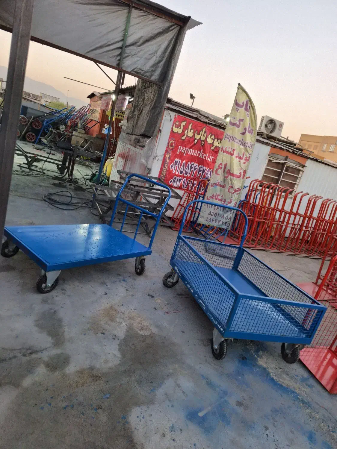 گاری دستی دایکاست ۱ تن چهار چرخ تولدی(دایکاست ۱تن)|ابزارآلات|تهران, بازار|دیوار