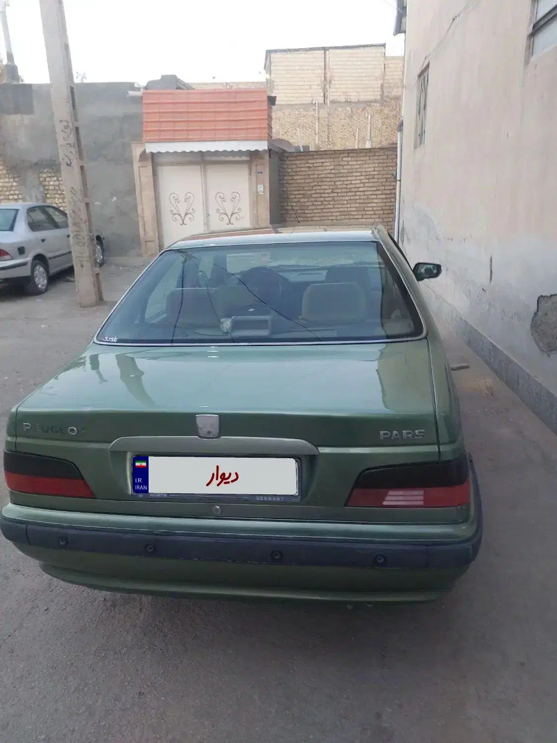 فروش پژو پارس مدل ۹۳. سبز انگور ی متالیک|خودرو سواری و وانت|نیشابور, تختی|دیوار