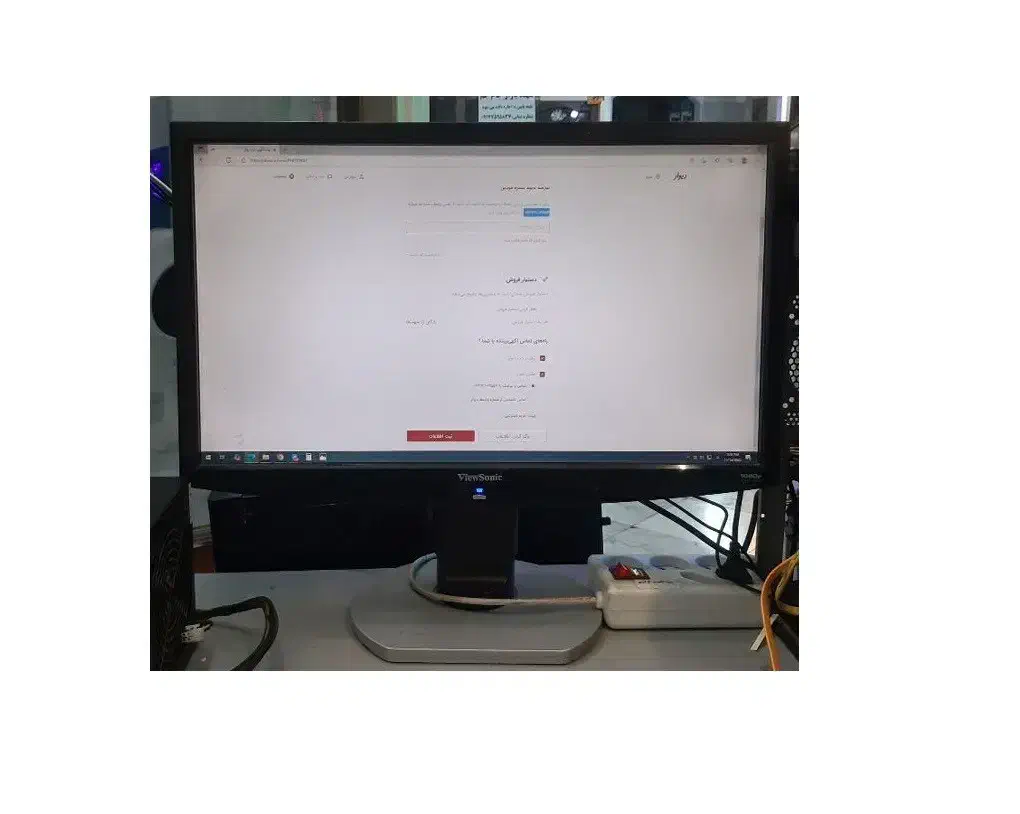 مانیتور 22 اینچ ویوسونیک ViewSonic|قطعات و لوازم جانبی رایانه|تبریز, |دیوار