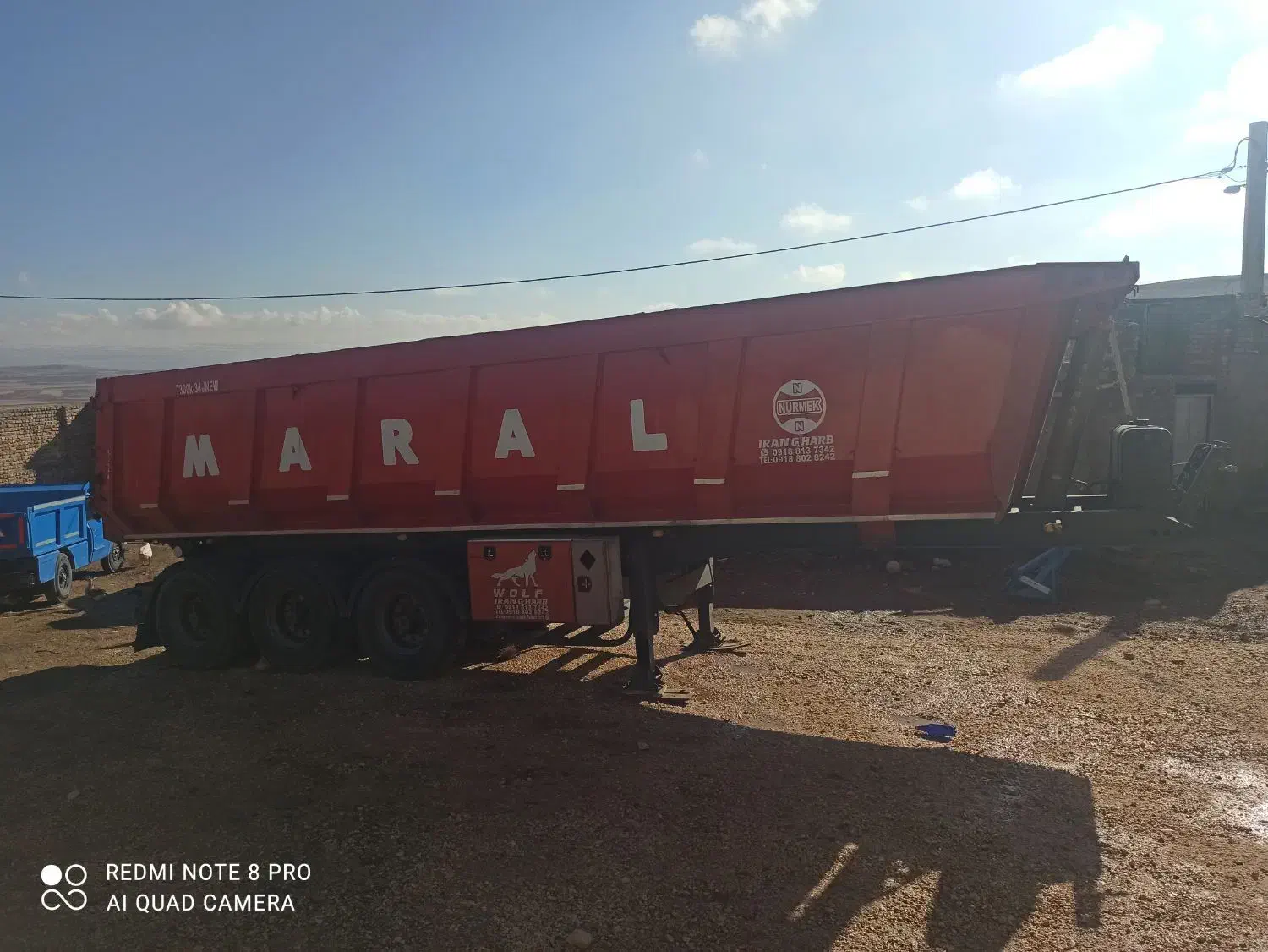 تریلی سه محور 8 ماه کار ساخت حمزه ای سفارشی|خودرو سنگین|بروجرد, |دیوار