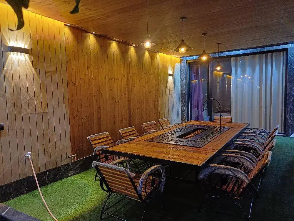 آتشدان فایر پیت آتشکده گازی ذغالی هیزمی صندلی باغی|بخاری، هیتر، شومینه|قدس, شهر‌قدس|دیوار