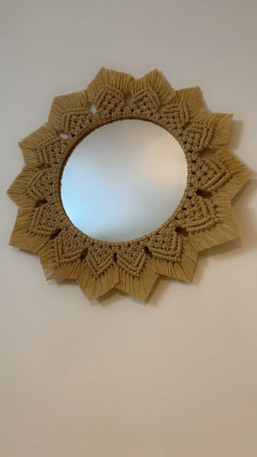 مکرومه بافی|صنایع دستی و سایر لوازم تزئینی|کاشان, فین کوچک|دیوار