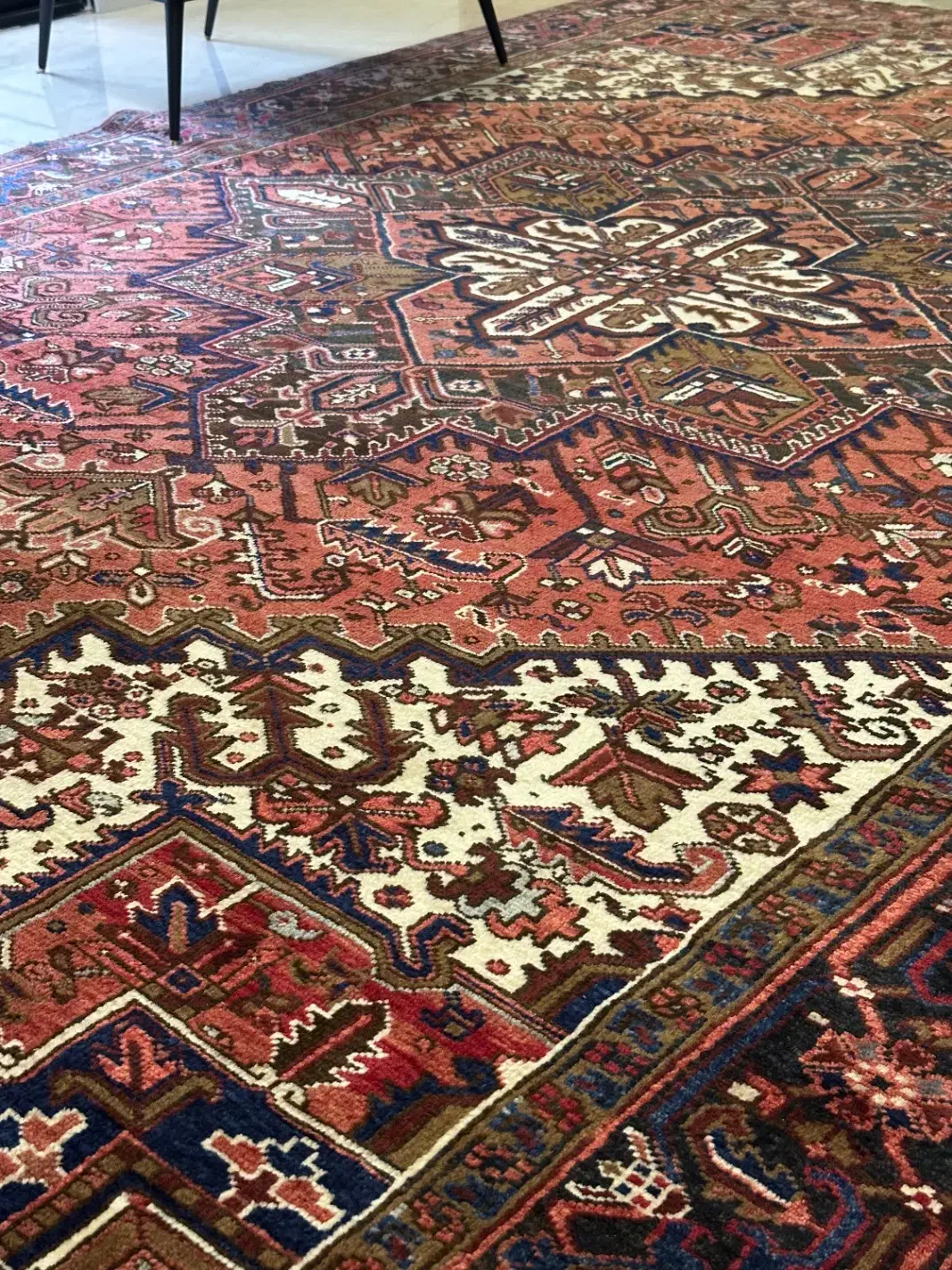 فرش دستبافت|فرش|کاشان, فین بزرگ|دیوار