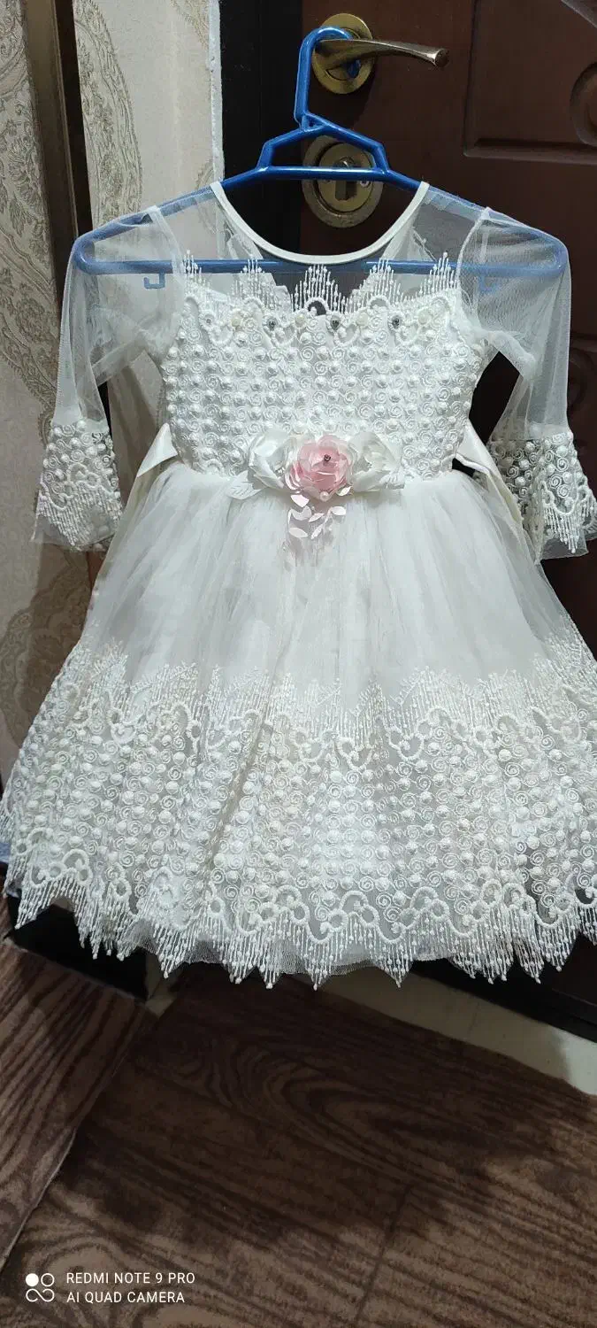 لباس عروس بچگانه|کفش و لباس بچه|آستانه اشرفیه, |دیوار