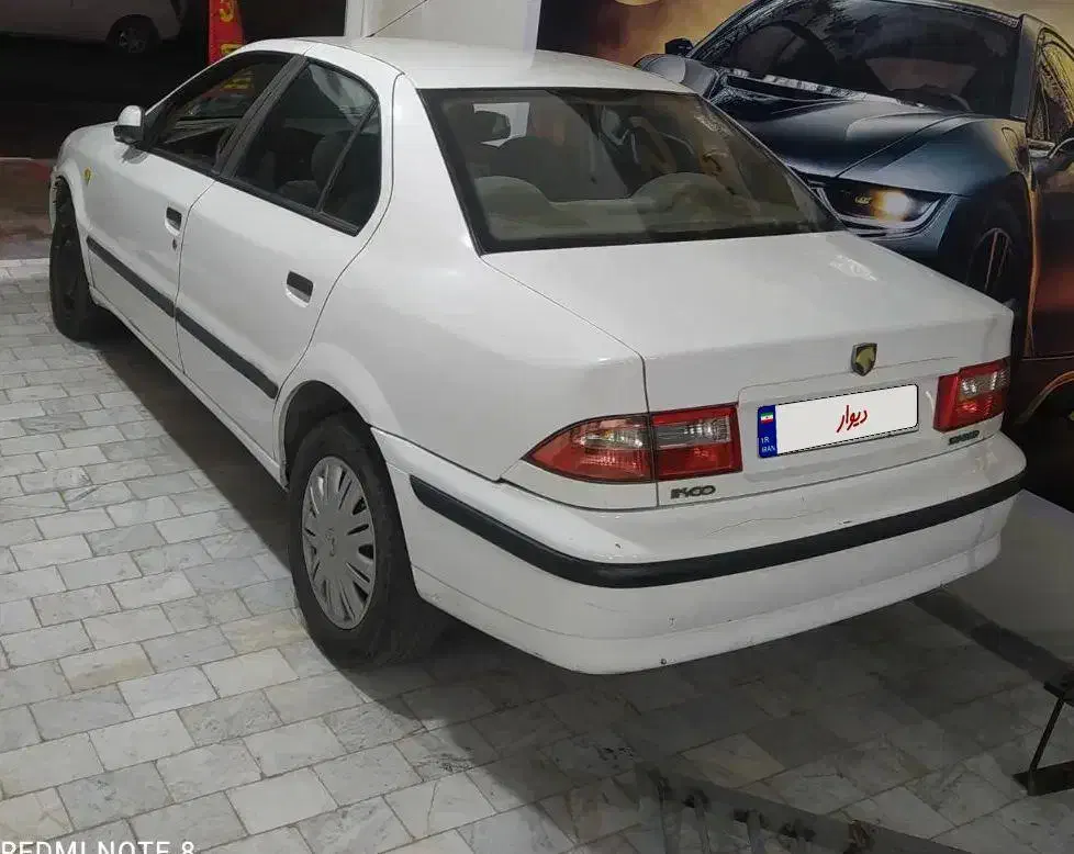 سمند Lx سفید معمولی مدل93|خودرو سواری و وانت|گرگان, |دیوار