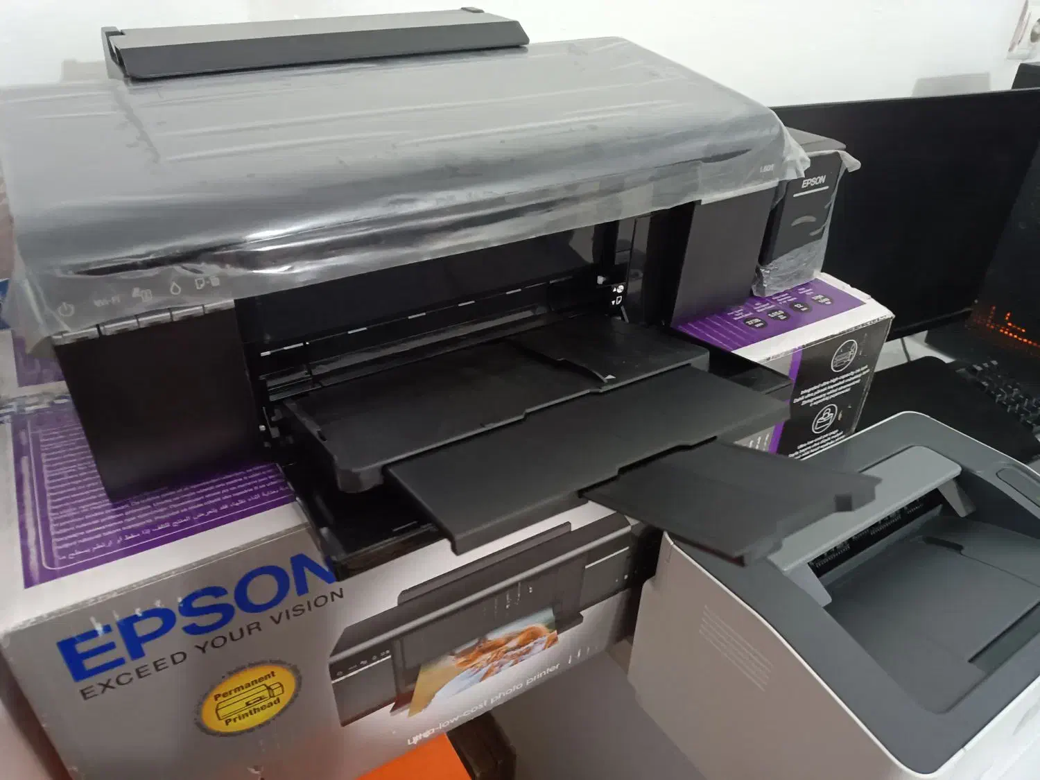 چاپگر اپسون مدل l805|پرینتر، اسکنر، کپی، فکس|کرمانشاه, |دیوار