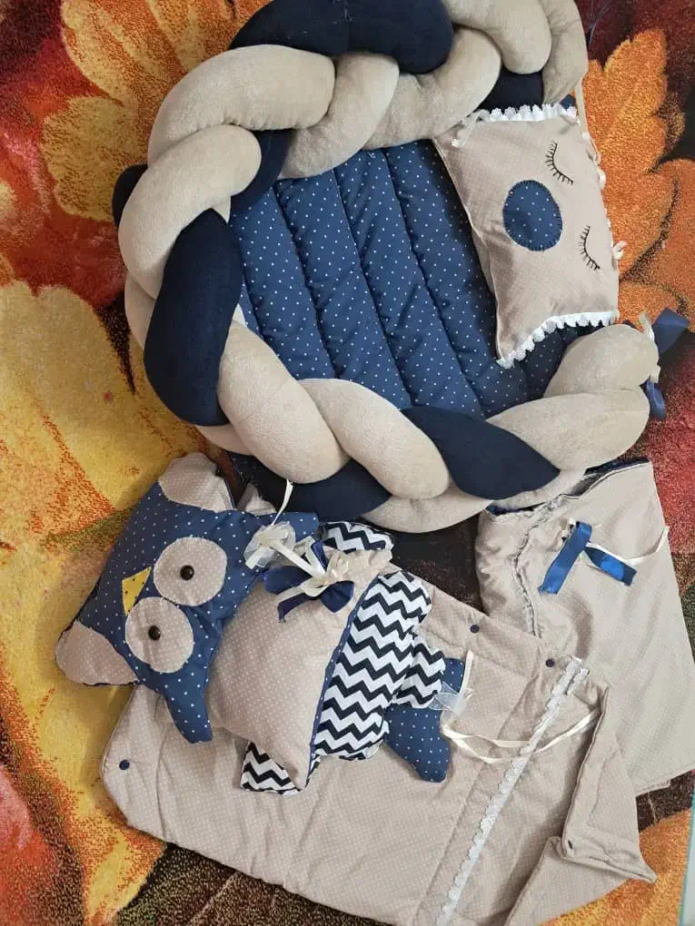 سرویس خواب نوزاد|رختخواب، بالش، پتو|شهرضا, |دیوار