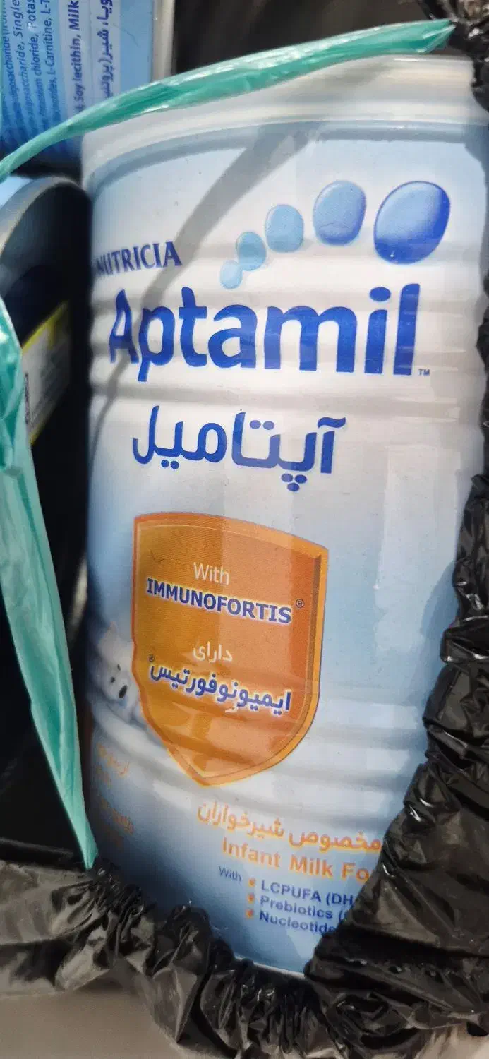 قوطی شیر خشک|ظروف نگهدارنده، پلاستیکی، یک‌بارمصرف|مسجد سلیمان, |دیوار