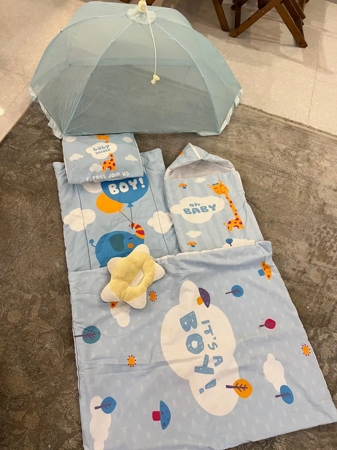 سرویس خواب کودک و پشه بند|اسباب و اثاث بچه|رشت, پل تالشان|دیوار